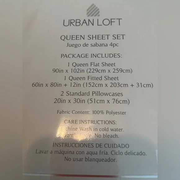 Urban Loft Queen Sheet Set in Lime Green. NWT. Never Opened. Great Condition. - Picture 2 of 3
